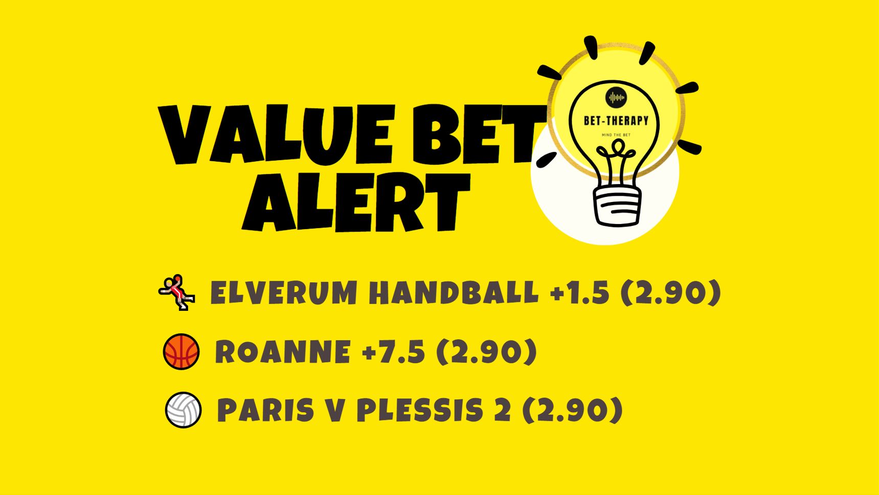 Bet therapy Betting Tips. Value bet