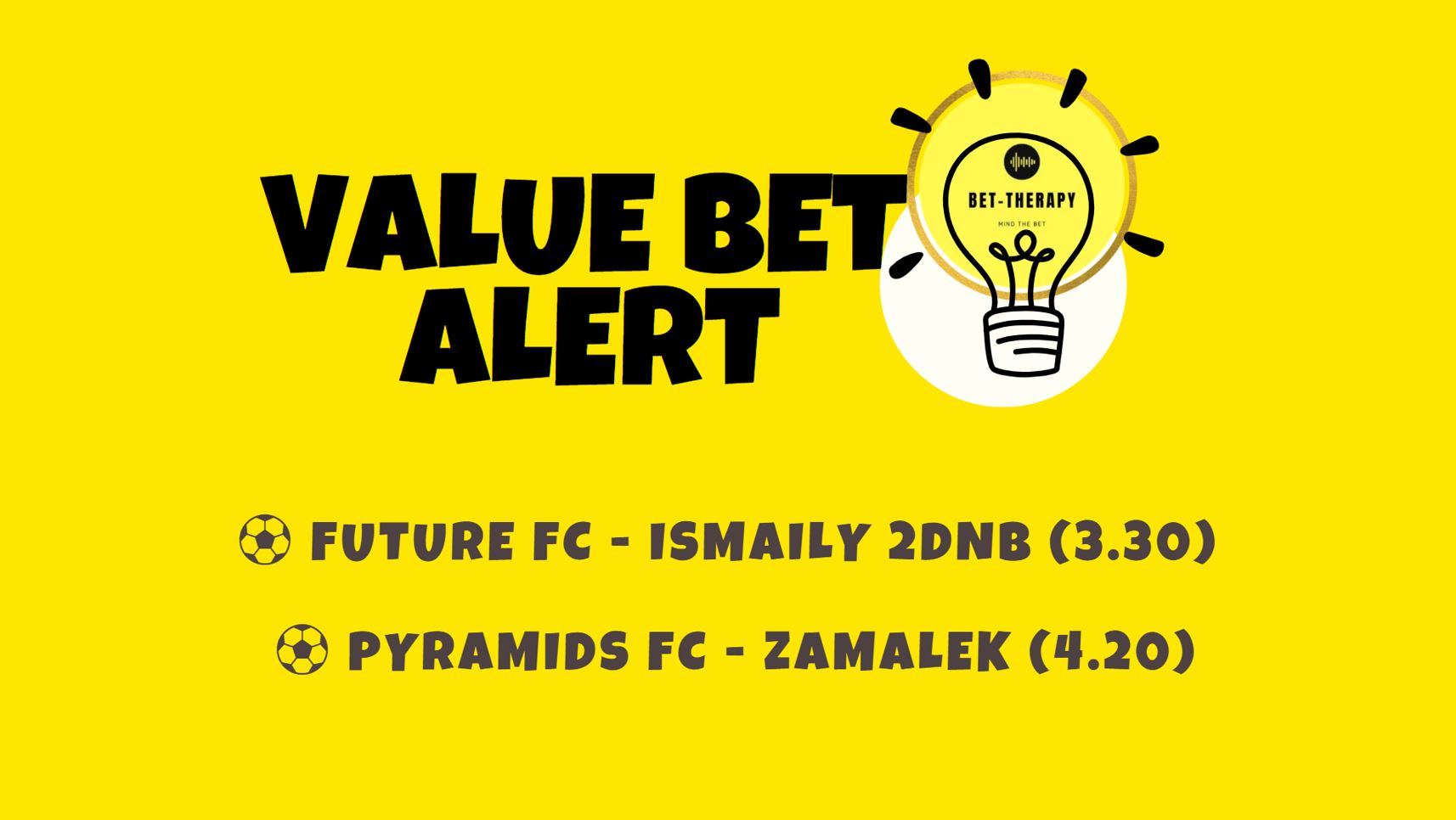 Bet Therapy στοίχημα value bet