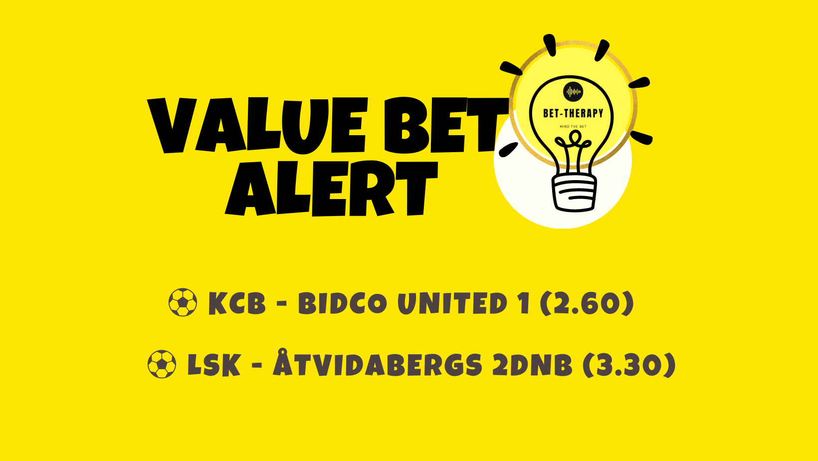 Value Bet Therapy στοίχημα