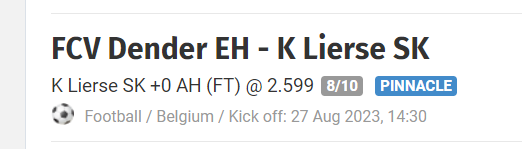 προγνωστικά στοιχήματος value bet