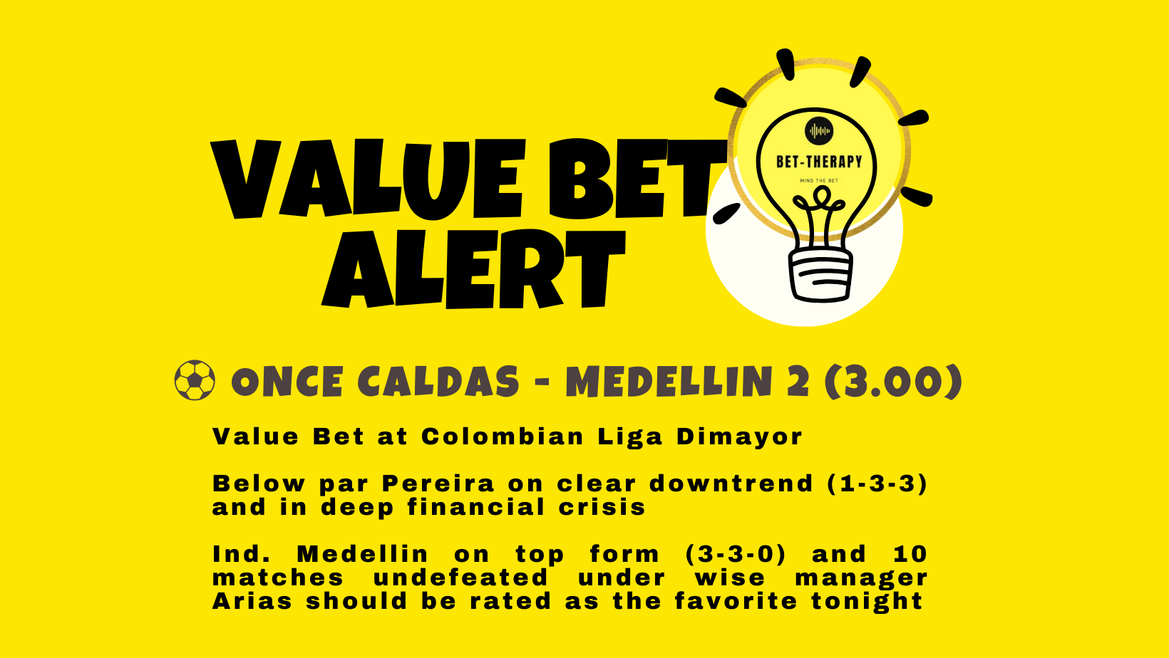 value bet of the night