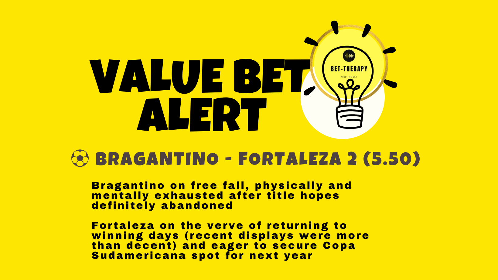 Value Bet of the Day Bet Therapy Στοίχημα