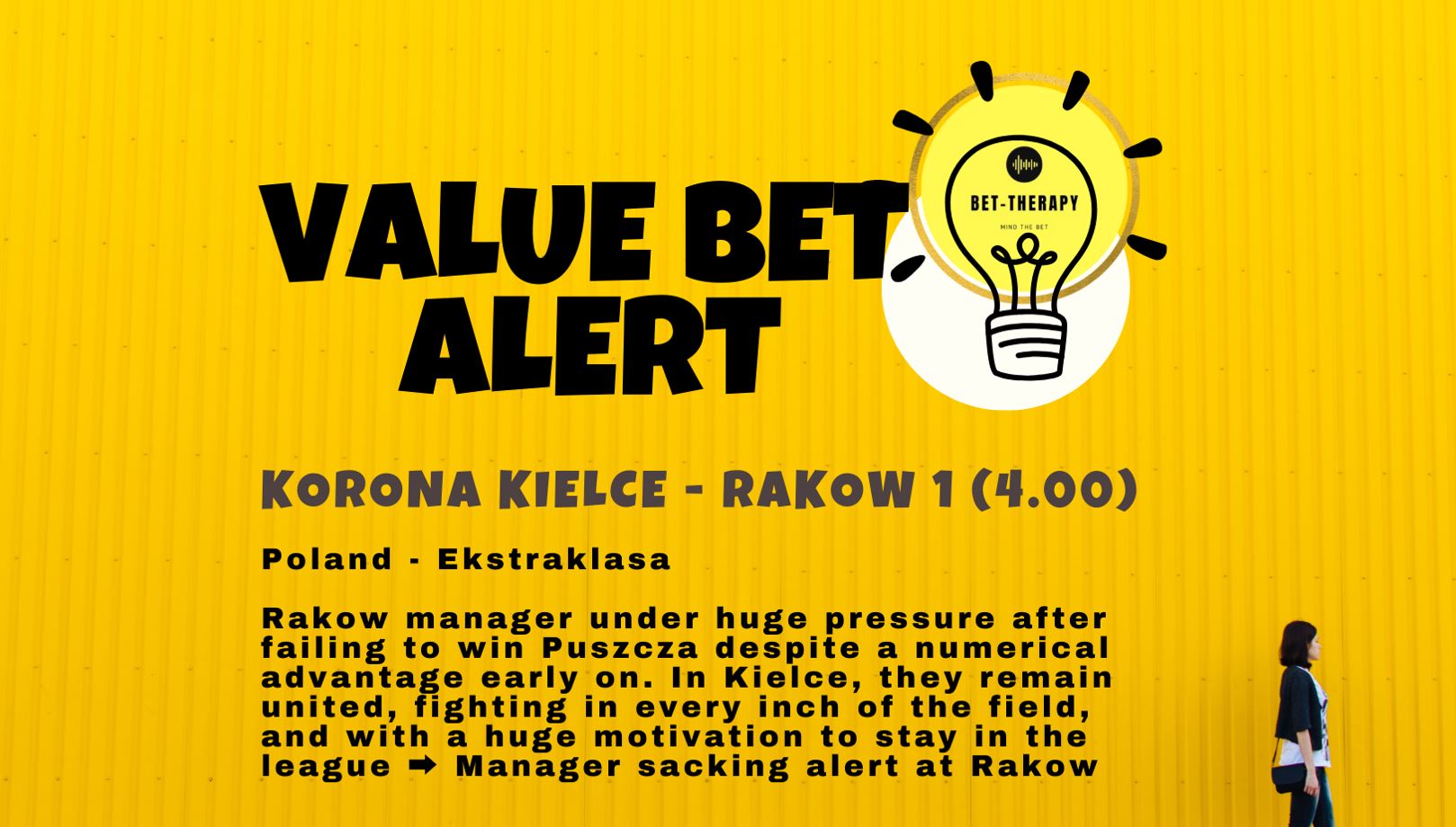 value bet of the day