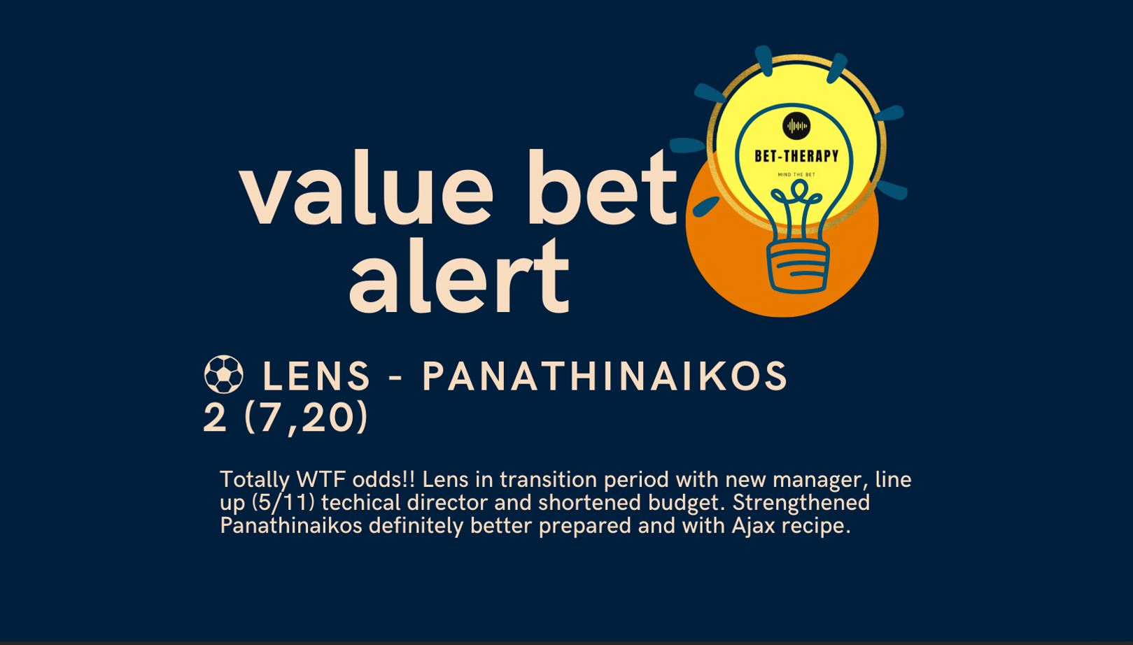 value bet of the day
