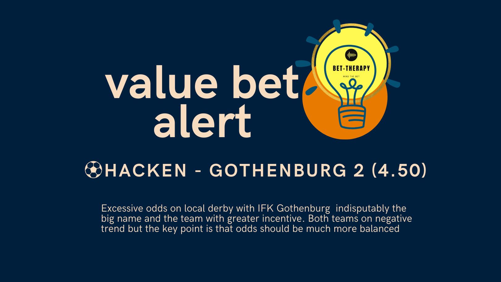 value bet of the day