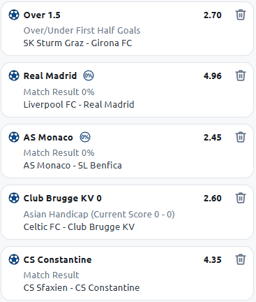 Wednesday Value Bet