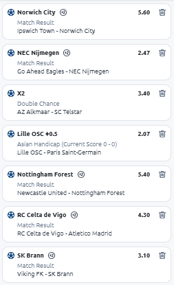 Sunday Value Bet